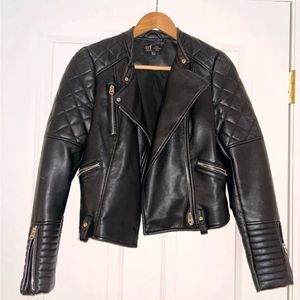 Zara leather jacket